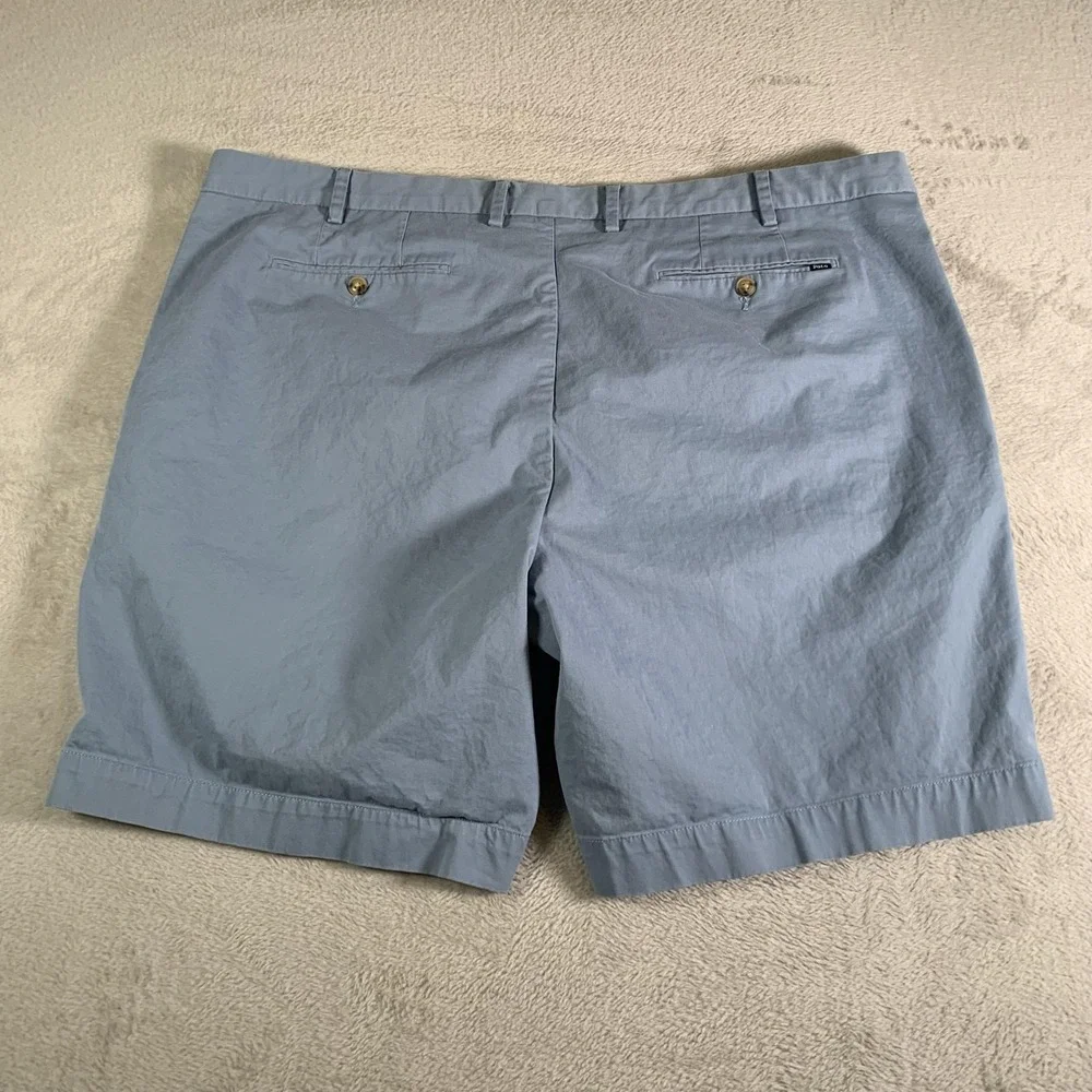 Polo Ralph Lauren Shorts Mens 46 Big Blue‎ Stretch Classic Fit Chino Flat Front